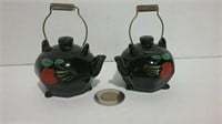 Tea Kettle Style S&P Shakers