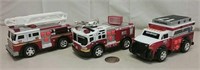 Three Battery Operated Rescue Vehicles Untested