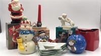 Christmas figurines, Christmas Candles and other