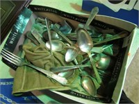 TRAY LOT -- FLATWARE