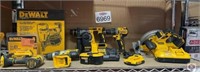 DeWalt  Assorted tools lot of 11 items