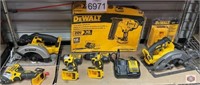 DeWalt  Assorted tools lot of 8 items