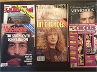 6 x Vintage Pop Culture Magazines