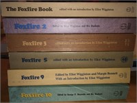 6 x FOXFIRE Books, Hunting, Camping