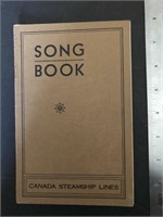 Antique Canada Steamship Lines Song Book