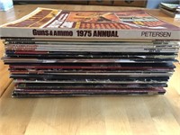33 x issues of assorted Guns, Hunting magazines