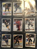 58 x 1990-91 Panini Hockey Stickers unused
