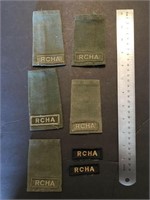 7 x Royal Canadian Horse Artillery Patches