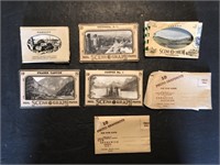 7 x Vintage REAL PHOTO Packet Sets