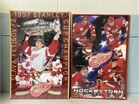 2 Detroit Red Wings Posters