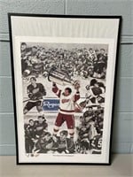 The Heart of a Champion Lithograph with COA