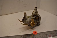 Porcelain Elephant Ornament