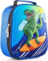 CARBATO Insulated Lunch Bag w 3D Dinosaur Design