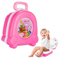 Portable Travel Potty Seat for Boys and Girls Pink