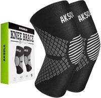 Knee Brace for Women Men (Pair) Compresson size XL