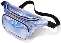 Holographic Fanny Pack, F-color Waist Pack M/F