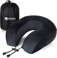 Sierra Concepts Travel Pillow - 100% Memory Foam