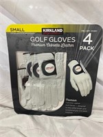 Kirkland Leather Golf Gloves 3 Pack Small + Ball M