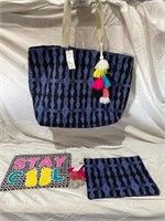 MIXIT TOTE BAG AND ACCESSORY BAGS