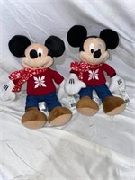 Disney Collection Mickey Mouse Holiday Plush [2017