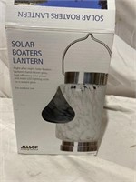 SOLAR BOATERS GLASS LANTERN