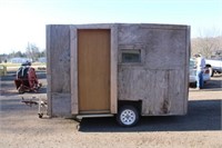 8' x 10' portable ice shack