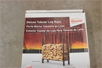Deluxe tubular log rack