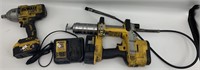 Lot of DeWalt tools including an impact drill with