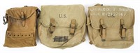WWII US ARMY M36 HAVERSACK & COMBAT MEDIC BAG LOT