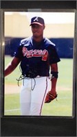 Signed autographed braves photo