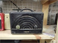 Grantline radio, back panel is broken
