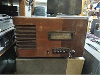 Firestone wooden radio
