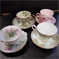 Tea Cup and Saucers