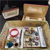 Costume Jewelry and Cases