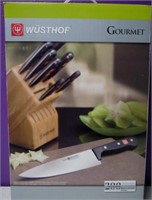 New Wusthoff Gourmet 7 Piece Knife Block Set