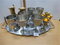 Pewter / Brass - Assorted Lot