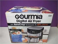 New Gourmia Stainless Steel 6 Qt/5.7L  Air Fryer