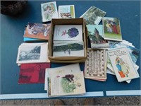 100+ OLD POST CARDS MOSTLY 1 CENT CARDS