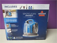 New Bissell Spot Clean Proheat Upholstery Cleaner