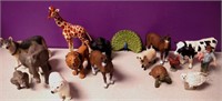 Schleich & Other Hard Plastic Toy Animal Figures