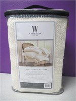 Wamsutta Full/Queen Size Cotton Blanket