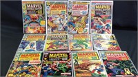 Vintage marvel double feature comic books