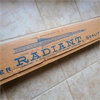 Vintage Radiant Silver Projector Screen