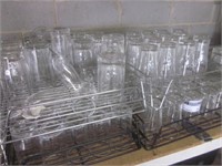8 Trays Of Assorted Drinking Glassware