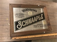 SCHNAPPLE BAR MIRROR