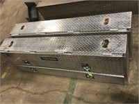 2 Tradesmen Aluminum Truck Side Tool Boxes