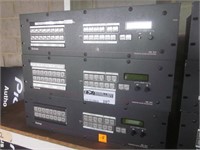 3 Extron Model ISM824 Audio Video Generators