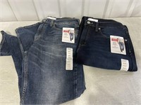 2 - MEns Levis Jeans 34x32