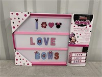 Minnie Mouse LED Message Lightbox