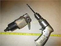 2pc Air Tools - Jiffy Drill / Orbital Sander